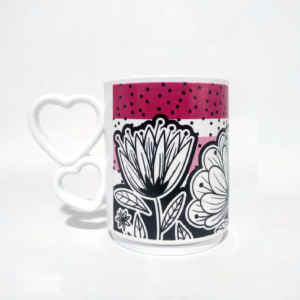 Taza de polímero Corazón