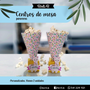 Centros de Mesa: Pororeros