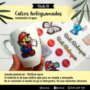 Calcos Hologramadas
