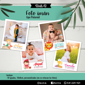 Foto Imán tipo Pola