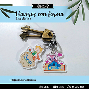 Llaveros con Forma