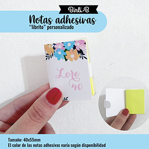 Notas Adhesivas: Librito