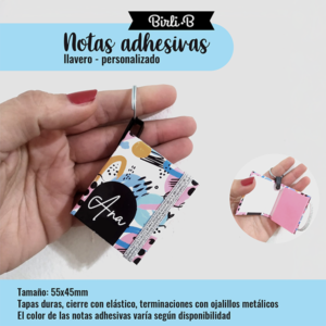 Notas Adhesivas: Llavero