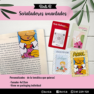Señalador imantado
