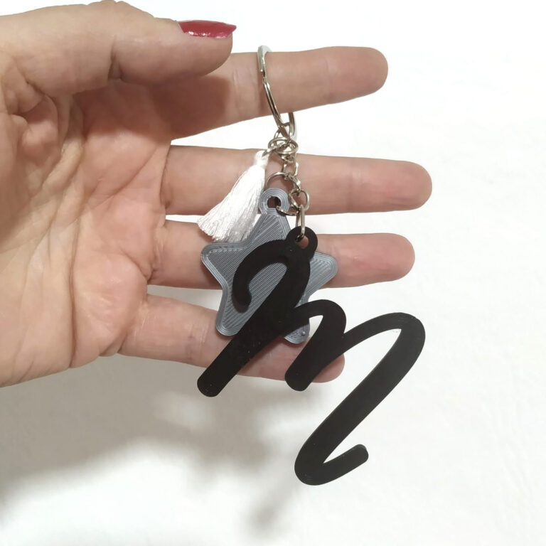 Llaveros con Inicial Plástico - Imagen 7