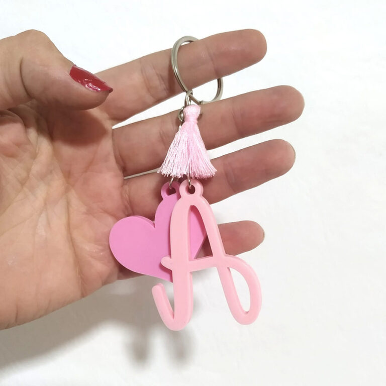 Llaveros con Inicial Plástico - Imagen 2