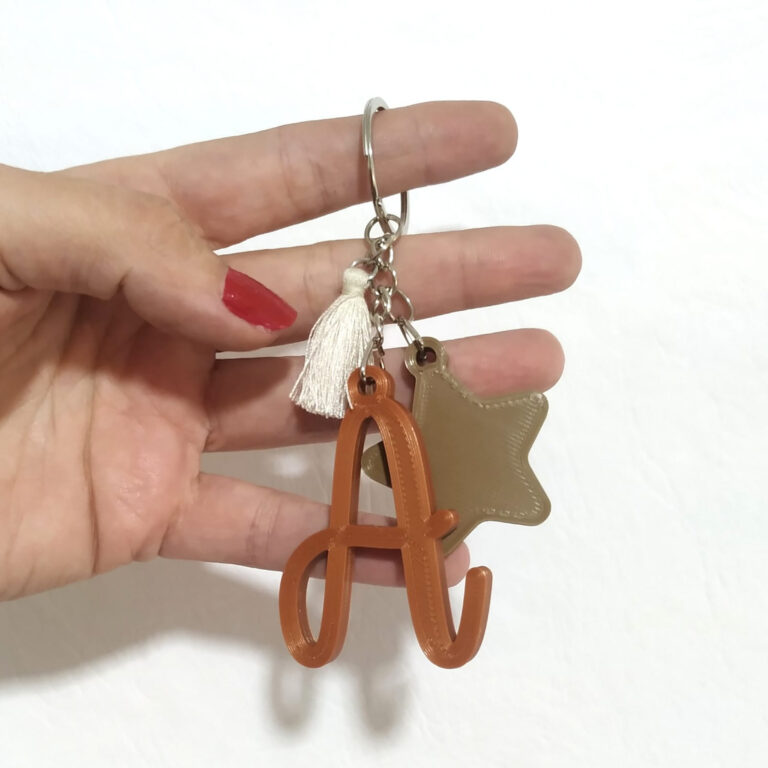 Llaveros con Inicial Plástico - Imagen 5